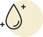 Illustration eines Wassertropfens